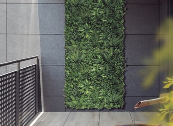 Synthetic Green Wall with Class B Fire Resistance Certification